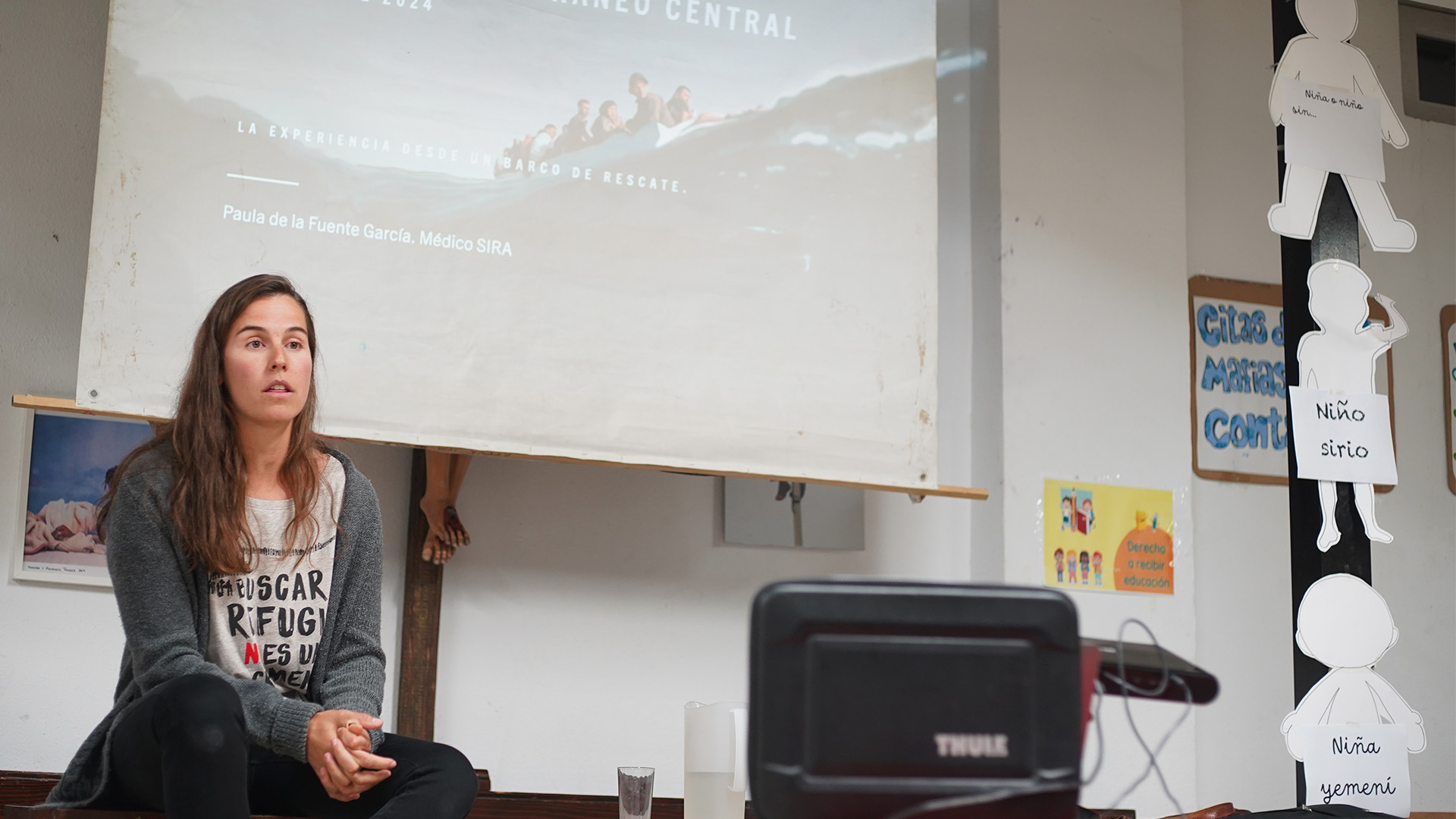 Paula de la Fuente: “A bordo del barco de rescate se genera una comunidad que también se reconoce en tierra”